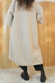 Norbury Japanese 3/4 Sleeve Duster Coat Latte /25=